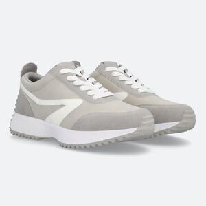 DV by Dolce Vita Gray and White Women's Sneakers